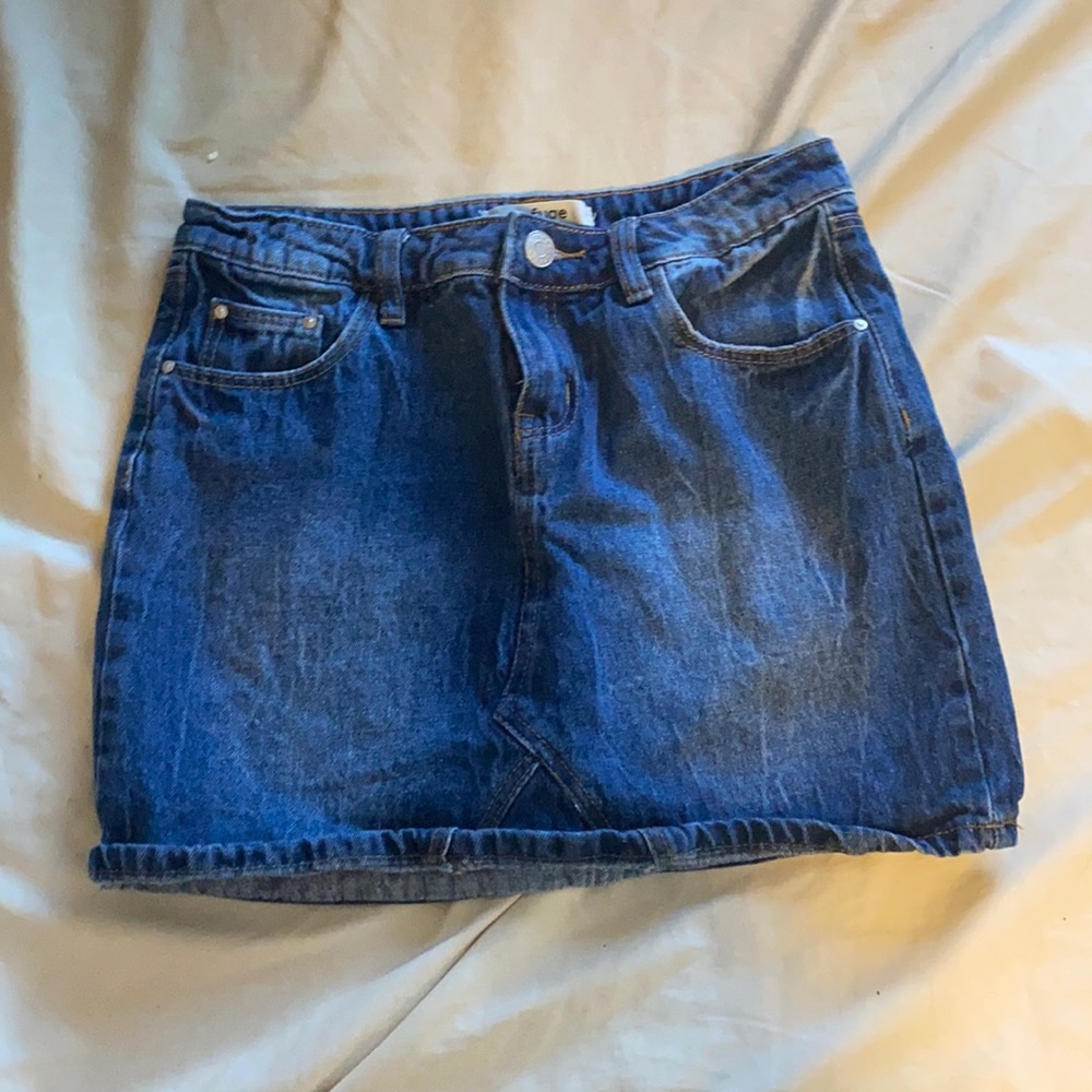 Jean skirt